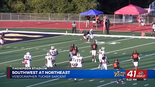 THE END ZONE HIGHLIGHTS Southwest battles Northeast [upl. by Enrev]