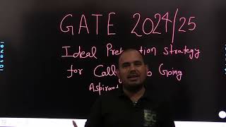 GATE 20242025 ideal preparation Strategy  with College or Job Daily Routine Material [upl. by Eirrem]