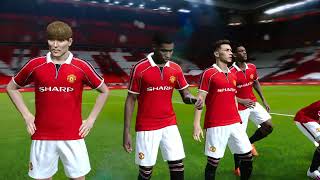 PES 21 GAMEPLAY MAN UTD VS ATLETICO MADRID  OLD TRAFFORD [upl. by Aniratac332]