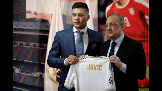 Luka Jovic unveiled as Real Madrids new striker – as it happened [upl. by Finn]