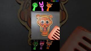 Incredibox Sprunki  Vineria Pinkl Oren Raddy Wenda pancake art challenge shorts [upl. by Bierman828]