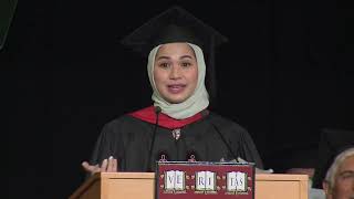 Nadhira Nuraini Afifa  Student Speaker Class of 2020 [upl. by Gilliam]