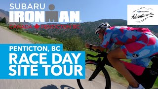 Subaru Adventure On  2022 Subaru IRONMAN Canada Penticton BC  Race Day Site Tour [upl. by Kensell]