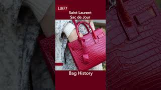 Saint Laurent Sac de Jour Bag History shorts [upl. by Nnoj44]