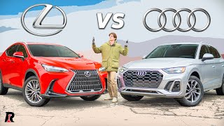 2024 Lexus NX vs Audi Q5 Comparison  Within the Lines [upl. by Goober]