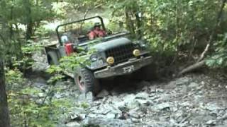 Dodge M37 at Flatnasty Extreme Trail 21 Exterior [upl. by Niatsirk]