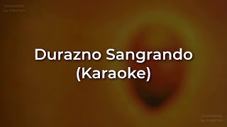 Invisible Luis Alberto Spinetta  Durazno Sangrando Karaoke Full  Original [upl. by Sauers448]