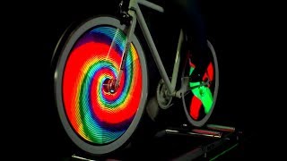 FAHRRADSPEICHEN LED LICHT  MONKEY LIGHT VON MONKEYLECTRIC [upl. by Emlynn]