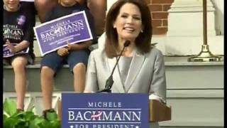 Michele Bachmann Enters 2012 GOP Field [upl. by Anyak]