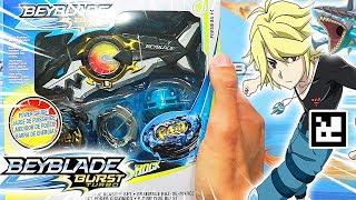 KIT RIPTIDE BLAST  FORNEUS F4 UNBOXING E QR CODES BEYBLADE BURST TURBO [upl. by Ydnat815]