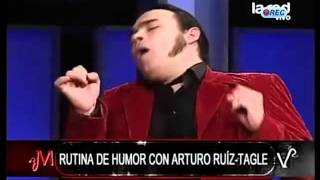 Arturo RuízTagle y su mejor chiste en Mentiras Verdaderas [upl. by Hestia976]