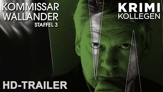 KOMMISSAR WALLANDER  Staffel 3  Trailer deutsch HD  KrimiKollegen [upl. by Norrehs]