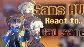 Sans AUs react to Bad GuysSanses  Part 1 [upl. by Leahcimnaes]