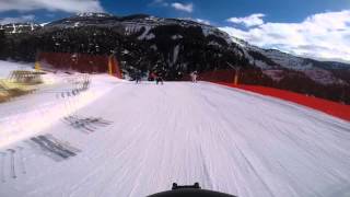 Wonderful slope Val Gardena La Longia 105km GoPro 3 [upl. by Bernt]