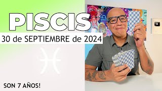 PISCIS  Horóscopo de hoy 30 de Septiembre 2024 [upl. by Ever]