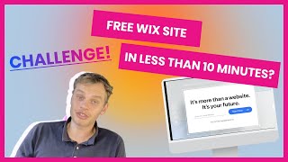 Build a FREE Wix Website in 10 Minutes 2024 TUTORIAL [upl. by Aicenert]