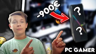 UNBOXING DE MON NOUVEAU PC GAMER A 800  900€  IL EST VRAIMENT INCROYABLE   TEST SUR FORTNITE [upl. by Diet]