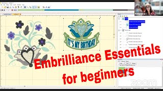 Embrilliance Essentials Beginner Tutorial [upl. by Eda]