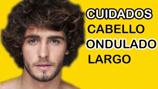 Como tener CABELLO ONDULADO LARGO CUIDADOS DEL CABELLO ONDULADO  JM Montaño [upl. by Eldora998]