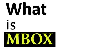 What is MBOX File [upl. by Yelrehs756]