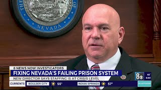 Failing prisons Nevada prison director returns to fix staffing reentry problems [upl. by Zulema986]