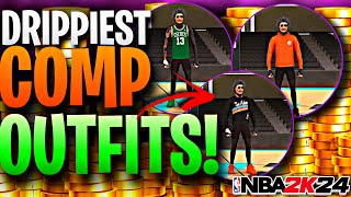 NEW 💰DRIPPY “COMP” OUTFITS  “UNLIMITED” SHOE GLITCH in NBA 2K24 NBA 2K24 My Park Next Gen [upl. by Emsmus]