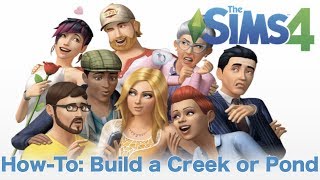 How to Build a Swimmable Creek or Pond  Bite Size HowTo  Learn to Play The Sims 4 PC  Part 21 [upl. by Teryn]