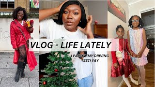 WEEKLY VLOG I PASSED MY DRIVING TESTFINALLY BROW ROUTINE DISCO NIGHT SETTING UP THE XMAS TREE [upl. by Gertrude]