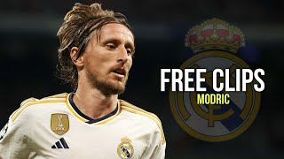 Luka Modric  4K Clips For Edits  Free Clips 2024  Skills amp Goals  Scenes Pack  No Watermark [upl. by Tildie]