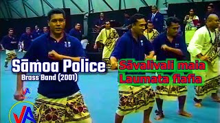 Samoa Police Band  1 Savalivali maia 2 Ta te moe ala ae [upl. by Nomma212]