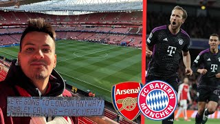 STARKE LEISTUNG in LONDON  WEMBLEY CALLING 😍🔥  FC Arsenal London vs FC Bayern München  CedrikTV [upl. by Neoma]