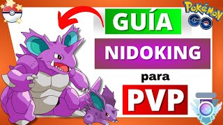 🔥🔝TODO lo que DEBES SABER de NIDOKING Los MEJORES ATAQUES de NIDOKING en Pokémon GO 2023🚀 [upl. by Ahsok]