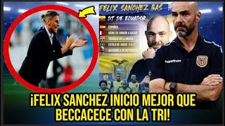 ¡FELIX SANCHEZ INICIO MEJOR QUE BECCACECE CON LA TRI [upl. by Ralfston175]