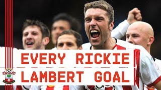 EVERY RICKIE LAMBERT GOAL Watch all 117 strikes for Saints [upl. by Iahk]