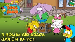 KRAL ŞAKİR 3 Bölüm Bir Arada  Çizgi Film [upl. by Serolod]