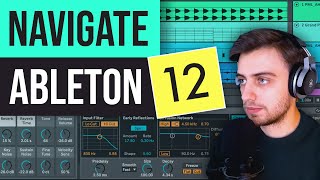 Ableton Live 12 Beginner Tutorial  Interface and Navigation [upl. by Llenyaj]