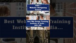 online web designing course fees  best web designing course training institute in padrauna UP [upl. by Annahsar784]