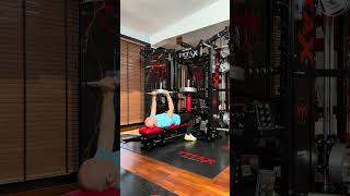 ULTIMATE HOME GYM  Chest training on TYTAX motivation homegym chestworkoutformass [upl. by Winnah]