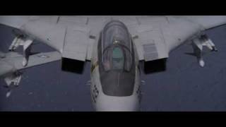 F14 Tomcat Scenes from quotThe Final Countdownquot HD Part3 [upl. by Karlotte]