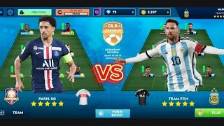 team fcn vs psg 61victory ⚽💥dreamleaguesoccer subscribe support foryou [upl. by Tiduj]