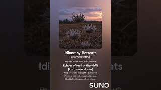 Idiocracy Retreats  Dakar Ambient Dub male vocal produced by absurdfool [upl. by Naujled24]