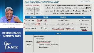 Nefrología  2 FALLA RENAL AGUDA [upl. by Naloj370]