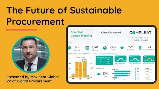 The Future of Sustainable Procurement  Compleat Software at eWorld procurement Supply Show 2022 [upl. by Nahseez]