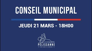 Conseil Municipal du 21 mars 2024 [upl. by Chessy]