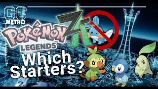 Which Pokemon Will be Starters in Pokemon Legends ZA [upl. by Nika]