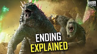 GODZILLA X KONG Ending Explained  Son Of Kong SPOILER Returns Sequel Theories amp Review [upl. by Litsyrk]