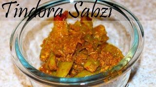 Tindora sabzi by crazy4veggiecom [upl. by Onibas]