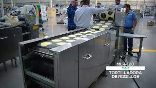 Tortilladora MLR120│Manufacturas Lenin [upl. by Resa]