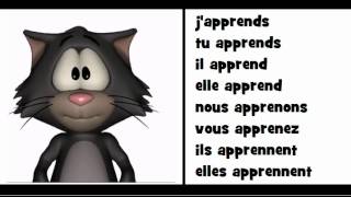 La grammaire en chantant  Le verbe apprendre [upl. by Eamaj]