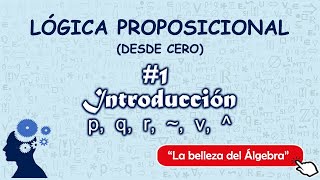 19  Introducción a la Lógica DESDE CERO  Lógica Proposicional [upl. by Emile]